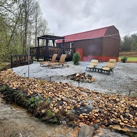 Lazy Bear Retreat By The Creek Villa Pickens Exterior photo